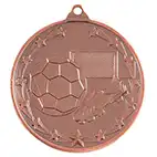 Starboot Economy Football Medal Bronze 50mm