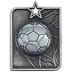 Centurion Star Series Football Medal Silver 53x40mm *