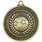 Olympia Football Medal Antique Gold 60mm