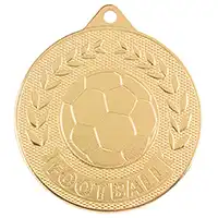 Discovery Football Medal Gold 50mm *