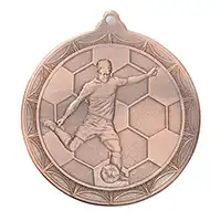 Impulse Football Medal Bronze 50mm