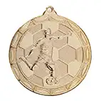 Impulse Football Medal Gold 50mm