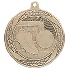 Football & Boot Medal Gold 55mm