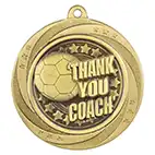 Thank You Coach Super Star Medal 60mm