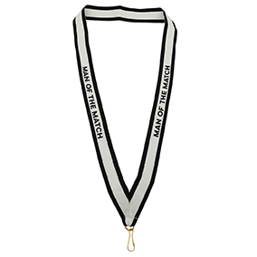 Black Man Of The Match Ribbon 25mm