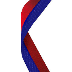 Blue Red Ribbon