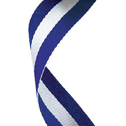 Blue White Blue Ribbon
