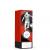 Red Mini Geo Female Footballer Trophy 125mm - view 1