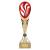 Supreme Plastic Cup Gold & Red 345mm - view 1