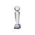 Legend Tower Crystal Football Award 180mm - view 1