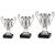 Champions Silver Plastic Cup 115mm - view 2