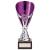 Rising Stars Premium Plastic Trophy Silver & Purple 185mm - view 1