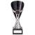 Rising Stars Premium Plastic Trophy Silver & Black 185mm - view 1