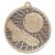 Formation Football Iron Medal Antique Gold 50mm - view 1
