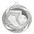 Typhoon Football Medal Silver 55mm - view 1