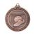 Olympia Football Medal Antique Bronze 70mm - view 1