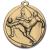 Gold Skill football medal 56mm - view 1