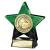Green Superstar Goalkeeper Trophy 110mm - view 1