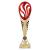 Supreme Plastic Cup Gold & Red 320mm - view 1