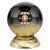Elite Metallic Black Gold Football Trophy 165mm - view 1