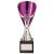 Rising Stars Premium Plastic Trophy Silver & Purple 200mm - view 1