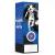 Blue Geo Female Footballer Trophy 17cm - view 1
