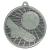 Formation Football Iron Medal Antique Silver 50mm - view 1