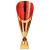 Rising Stars Deluxe Plastic Lazer Cup Gold & Red 295mm - view 1