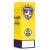 Yellow Geo Icon Player of the Match 17cm - view 1
