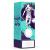 Teal Geo Female Footballer Trophy 17cm - view 1