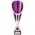 Rising Stars Deluxe Plastic Lazer Cup Silver & Purple 315mm - view 1