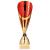 Rising Stars Deluxe Plastic Lazer Cup Gold & Red 335mm - view 1