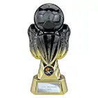 Gold Tournament Boot Ball Trophy 245mm