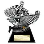 Power Strike Football Trophy 180mm