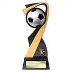 Mania Black Gold Football Award 205mm