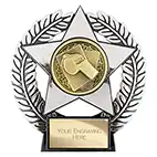 Referee Whistle Silver Emperor Star 120mm