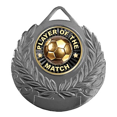 50mm Player of the Match Silver Medal