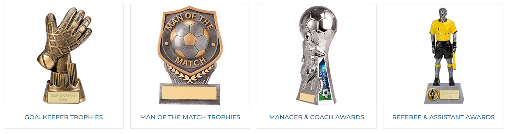 football trophies