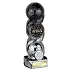 Hat-Trick Strike Black & Silver Player of the Match 190mm