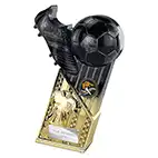 Gold Marauders Shirt Boot Ball Trophy 190mm