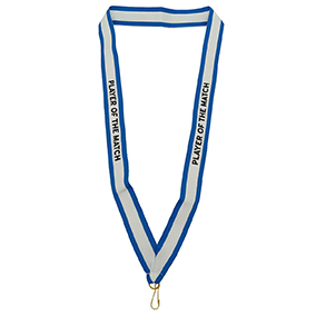 Blue Player Of The Match Ribbon 25mm