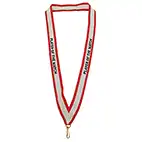 Red Player Of The Match Ribbon 25mm