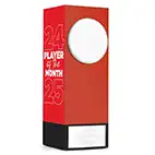 Red Geo Male Player of the Month 17cm