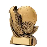 Motion Boot and Ball Gold 10cm