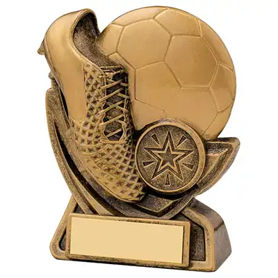 Motion Boot and Ball Gold 11.5cm