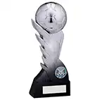 Pegasus Ice Ball Trophy Metallic Silver 190mm