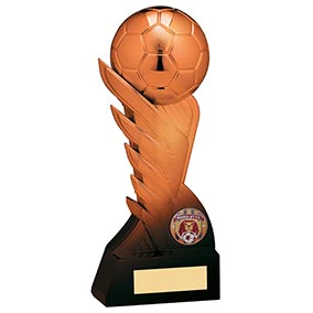 Pegasus Fire Ball Trophy Metallic Copper 190mm