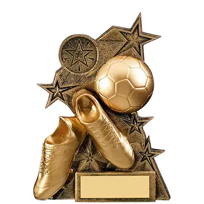 Astra Boot and Ball Award Gold 13.5cm