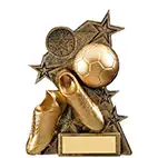 Astra Boot and Ball Award Gold 13.5cm