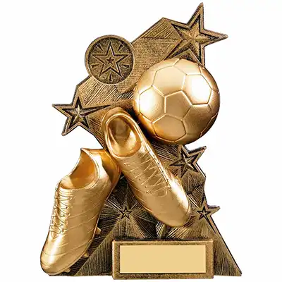 Astra Boot and Ball Award Gold 16cm *